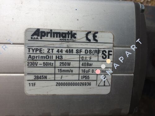 P/N: 41009/009 Type: ZT 44 4M SF DS (RF)