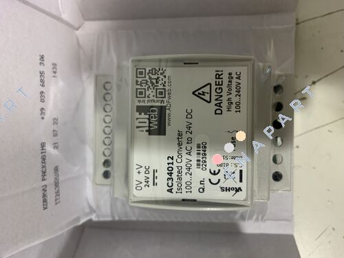 AC34012 Power Supply 24V DC Stabilized with Rail DIN 35