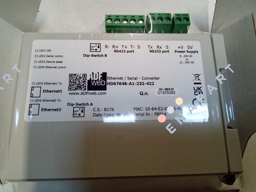 HD67648-A1-232-422 Convertitore Ethernet/porta seriale