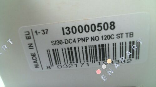 I30000508 (SI30-DC4 PNP NO 120C ST TB-Pin) Sensore speciale