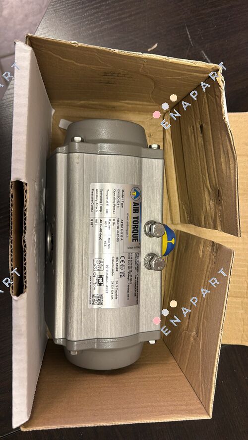 B10-AT251US12AF05+F07 17DS-000 Attuatore pneumatico a pignone e cremagliera con ritorno a molla