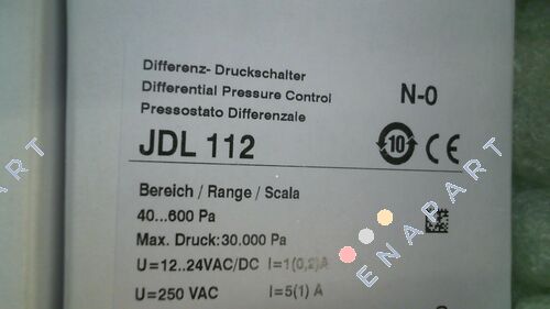 1599252 JDL-112 pressostato differenziale