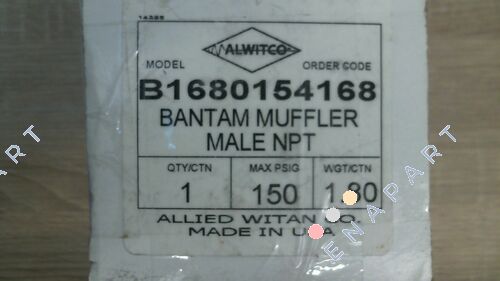 0154168 Silenziatore di scarico dell'aria serie M12