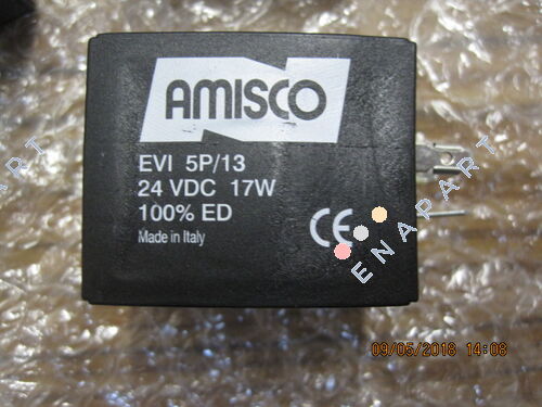 EVI 5P/13 24VDC 17W Bobina solenoide da 35 mm