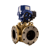 Actuated 3-Way Rotary Control Valves