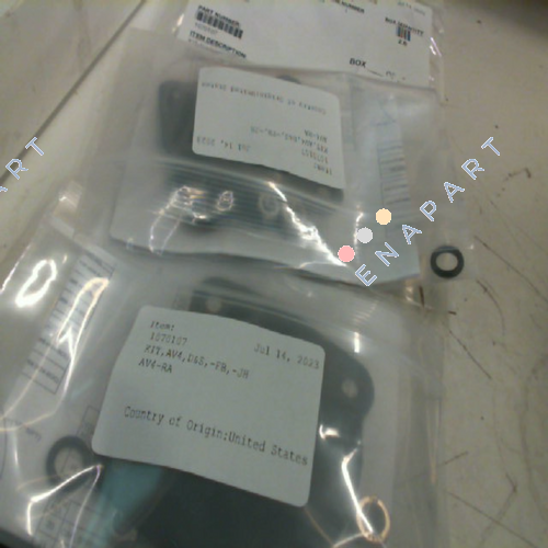 1070107 Valvola di controllo da 1" normalmente aperta con guarnizioni in EP