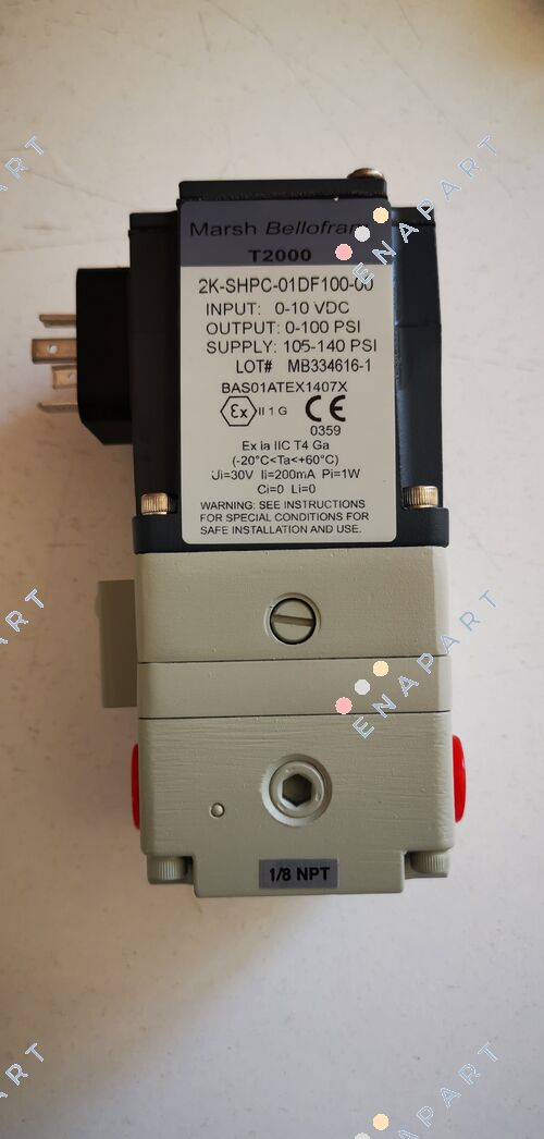 2KSHPC01DF10000 Trasduttore pneumatico a sicurezza intrinseca T2000