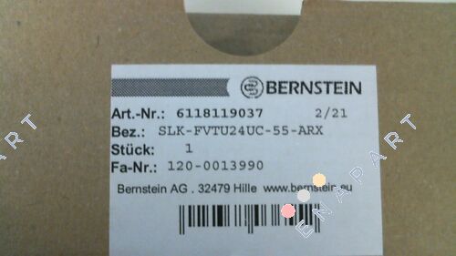 6118119037 / SLK-FVTU24UC-55-ARX Interruttore di sicurezza