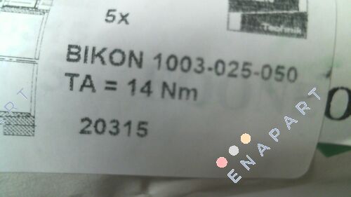 1003-025-050 Gruppo di bloccaggio BIKON 1003-025-050