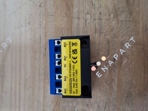 32 07302B01 GLR a 1 via, 5 pinze, clip