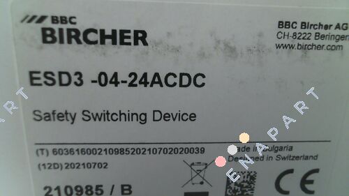 210985 / ESD3-04-24ACDC Dispositivo di interruzione di sicurezza