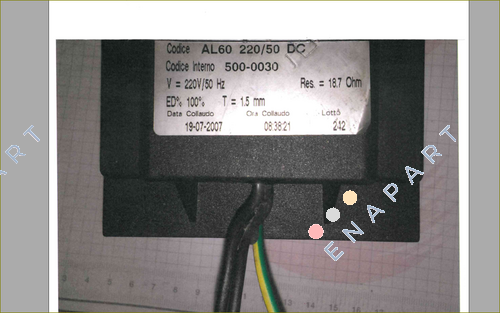 AL-60-220-50DC Elettromagnete
