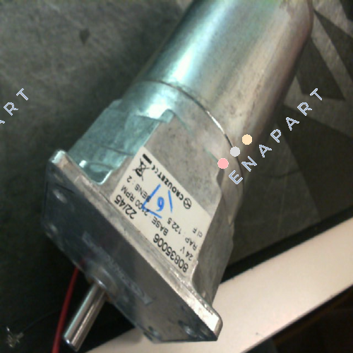 80835006 Motoriduttore DC spazzolato, 33W, 24V DC