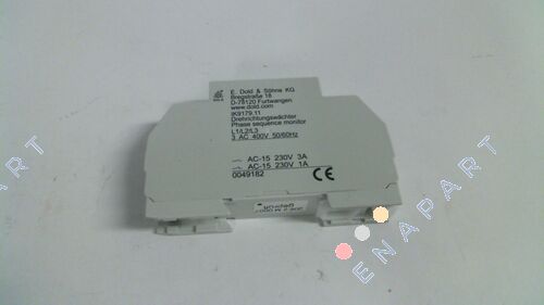 p/n: 0049182, Type: IK9179.11 3AC50/60HZ 400V Monitor della direzione di rotazione