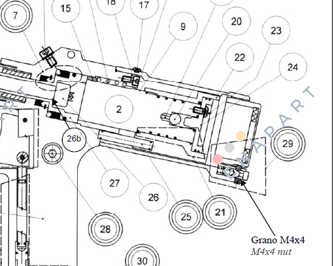 4175100 Kit dispenser RIV912-O-ring 9 pezzi