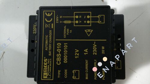 CBS-010 1A 12V (cod. 00010101) Caricabatterie