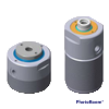 Cup spring locking cylinder