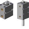 Short stroke hydraulic cylinders