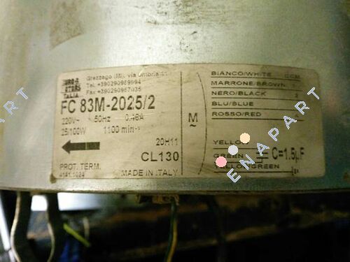 4141.1024 - FC83M 2025/2 Ventilatore