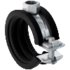Hinged pipe clamp FGRS