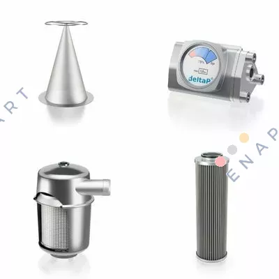 141808 - FE B80.025.L2-P elemento filtrante fluidtech® - tipo B