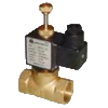 Manually resetting valves