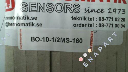 BO-10-1/2MS-160 Valvola di controllo del flusso
