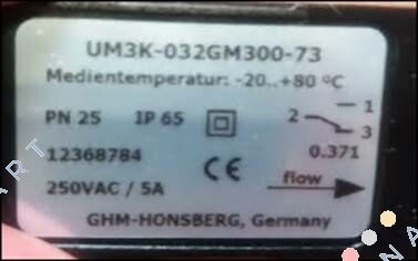 UM3K-032GM300-73 Interruttore di flusso