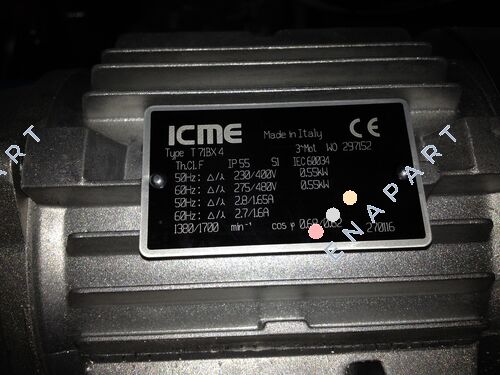 250554150021 Type T71 BX-4 motore asincrono