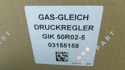 P/N: 03155158, Type: GIK 50R02-5 Regolatore di pressione costante
