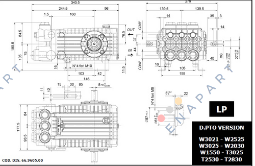 M42001054 / Serie 66 Type W 2141 pompa