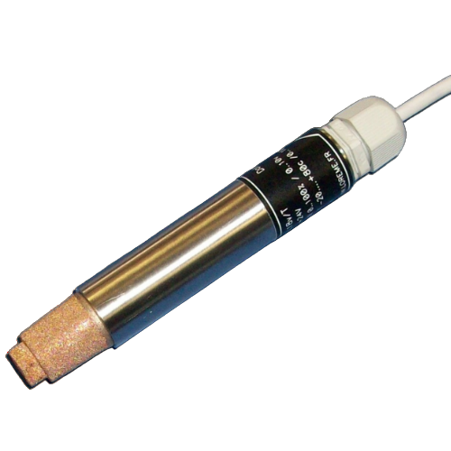 Duct mounted thermometer and hygrometer