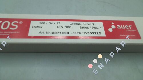 2071690, Type: DIN 7081-R (280x34x17) Vetro Sight