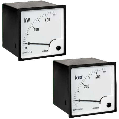 kW and kVAr Meters