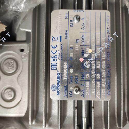 TP80B4 0,75 230/400-50 B14 MV CN Motore = trifase