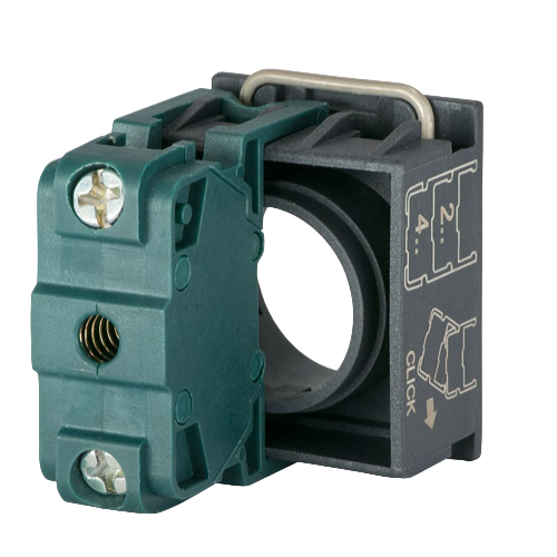 1 N.O. with flange
