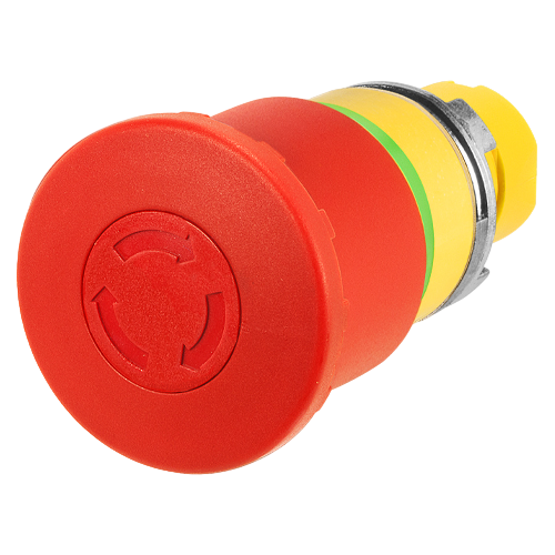 Mushroom push-button Ø 42, twist release
