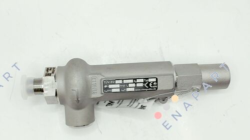 (F035390) 10.2 - 3/8"x1/2" - DN15 - PTFE DO10 valvola di sicurezza tipo 10