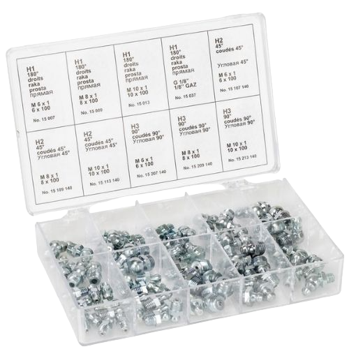 Grease nipple assortments