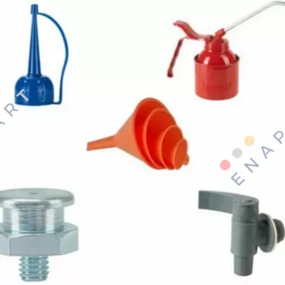 02 342 FUNNEL TINPLATE WITH SIEVE 1,2L