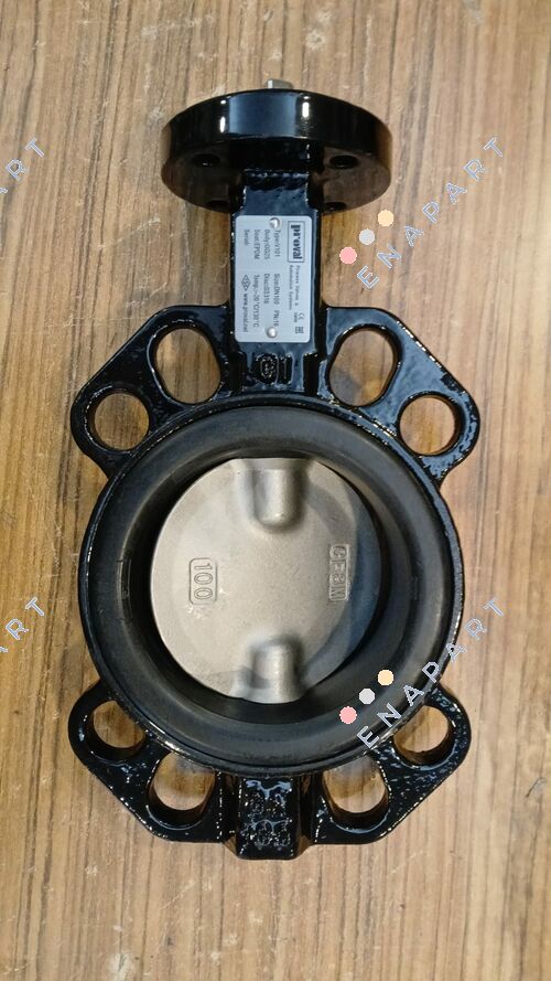 V1010100MAN-00007 VALVOLA A FARFALLA TIPO WAFER V101 DN100