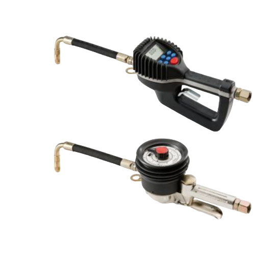 Particular dispensing guns