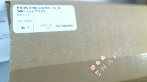 RM-BV4 Micro ATEX - 3V IN 24V= controllo del filtro