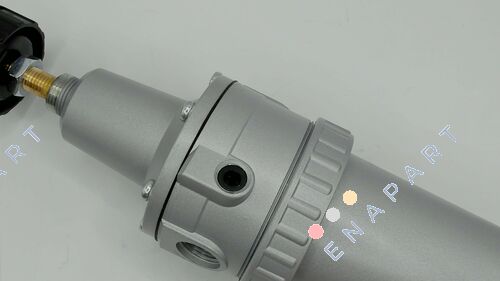 P/N: 100937 Type: 678.41 М Filtro-regolatore» Standard «, contenitore metallico, 5 µm, Misura 3, G 1/2