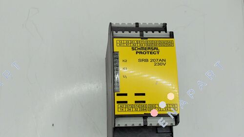 P/N: 101176472, Type: SRB207AN 230VAC arresto di emergenza e di controllo dei ripari