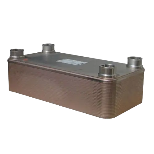 WATER-OIL HEAT EXCHANGERS WITH BRAZED PLATES (M)