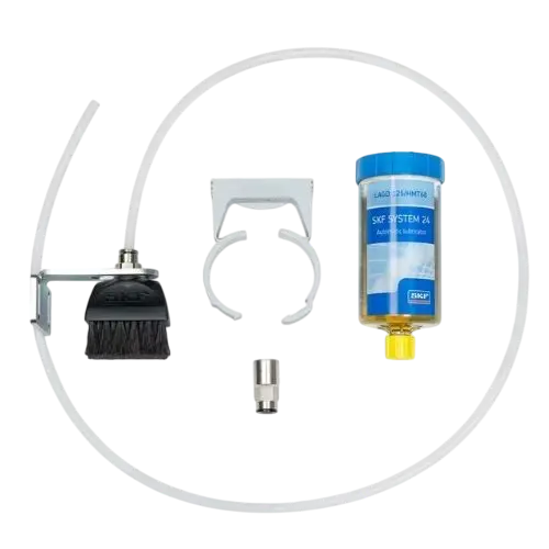 Chain lubrication set