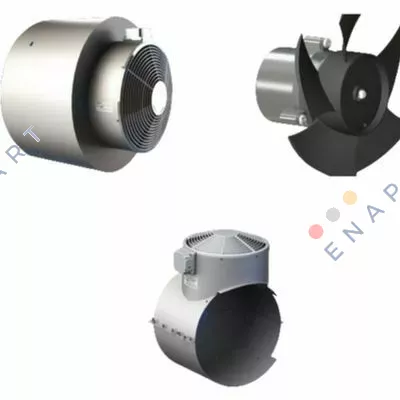 15.00.1326 Ventilatore assiale completo, motore incluso FLA Bg132